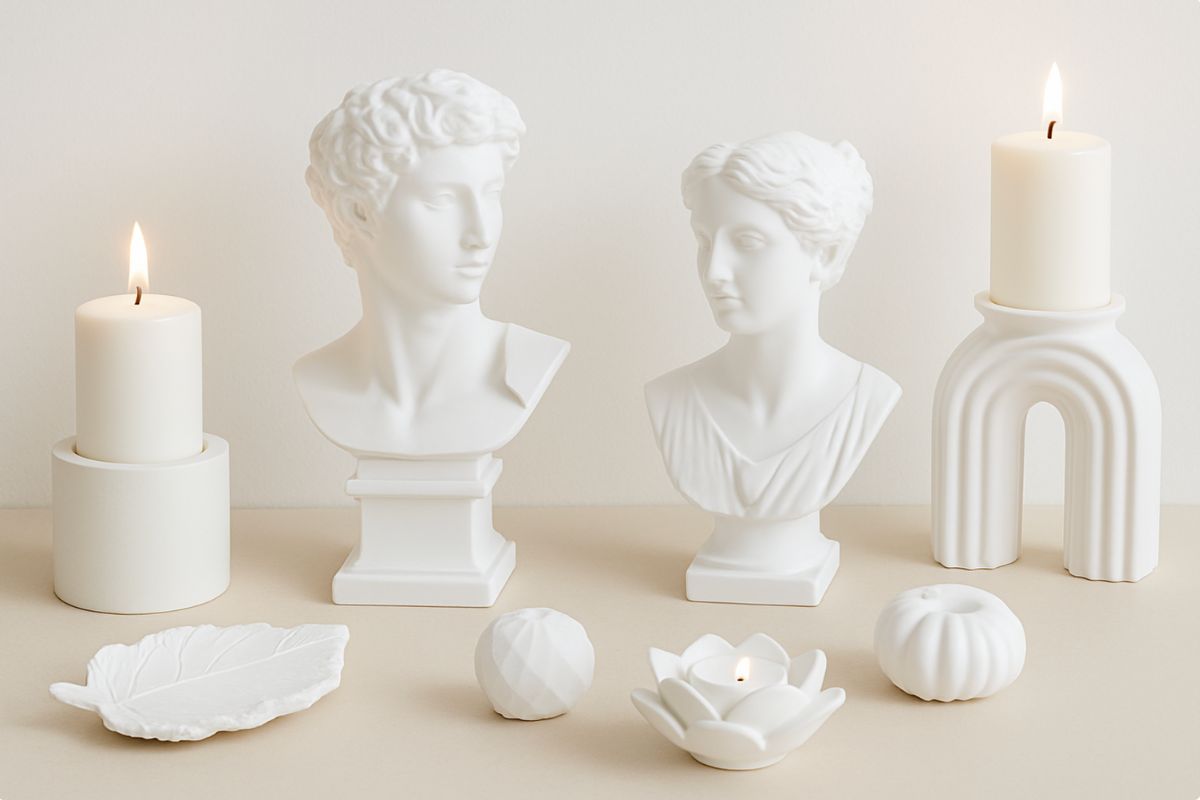 Come fare oggetti in gesso fai da te - Aqua Resin