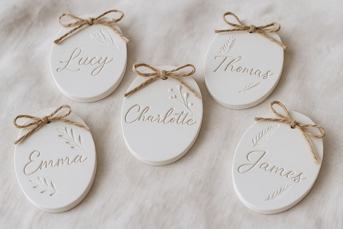 Crea i tuoi segnaposto personalizzati per matrimoni, battesimi e cene speciali - Aqua Resin