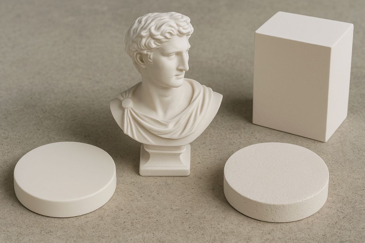 Come ottenere superfici lisce, opache o lucide nelle colate in gesso