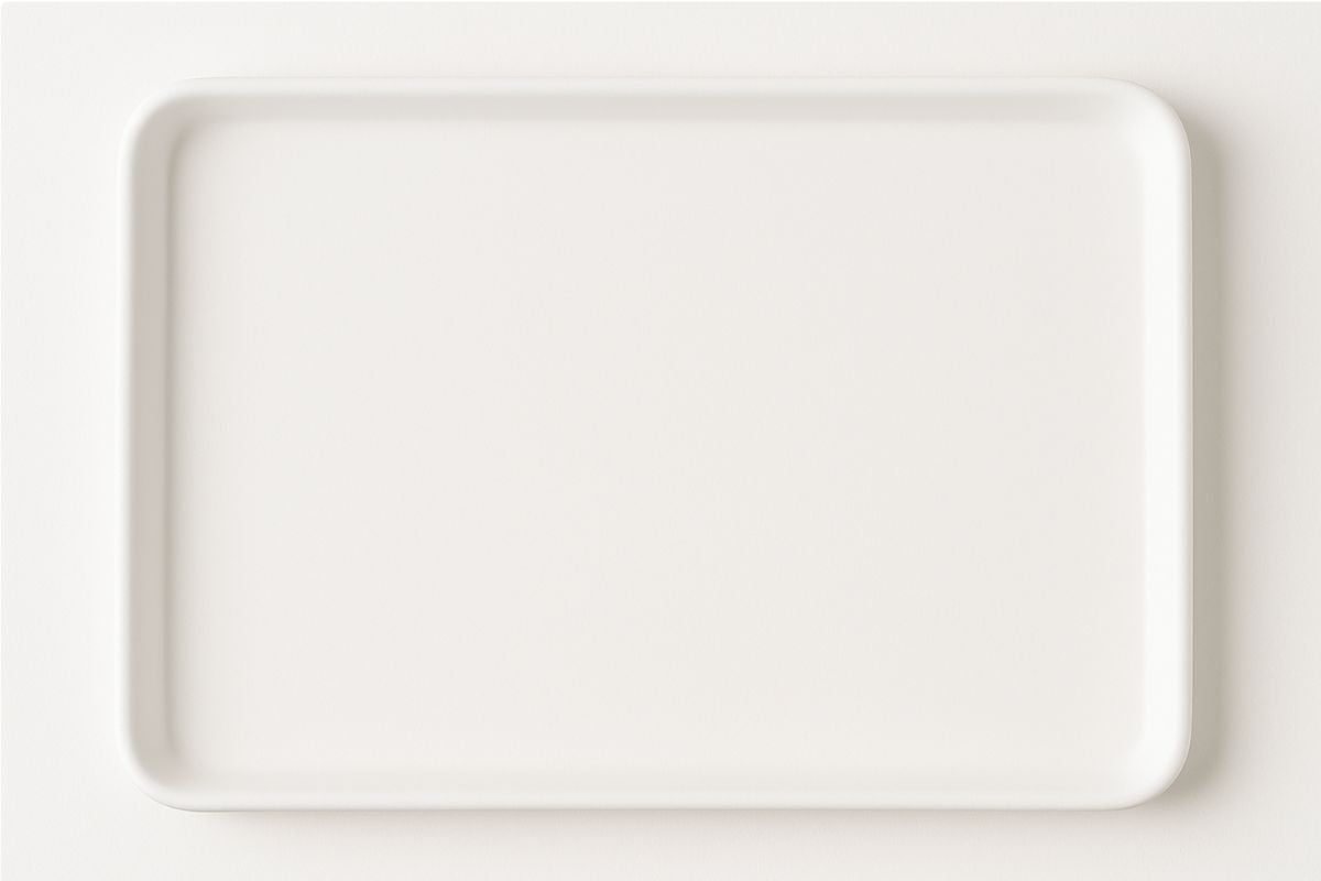 Crea un vassoio effetto porcellana con Aqua Resin