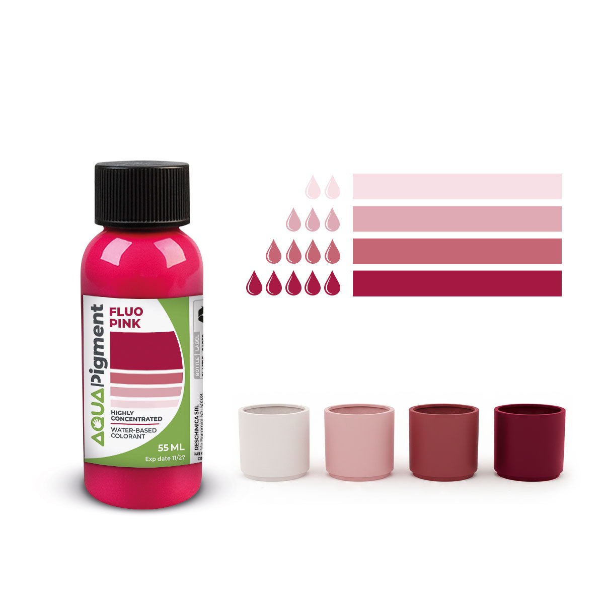 Aqua Pigment – Concentrated Liquid Pigment for Aqua Resin and Plaster
