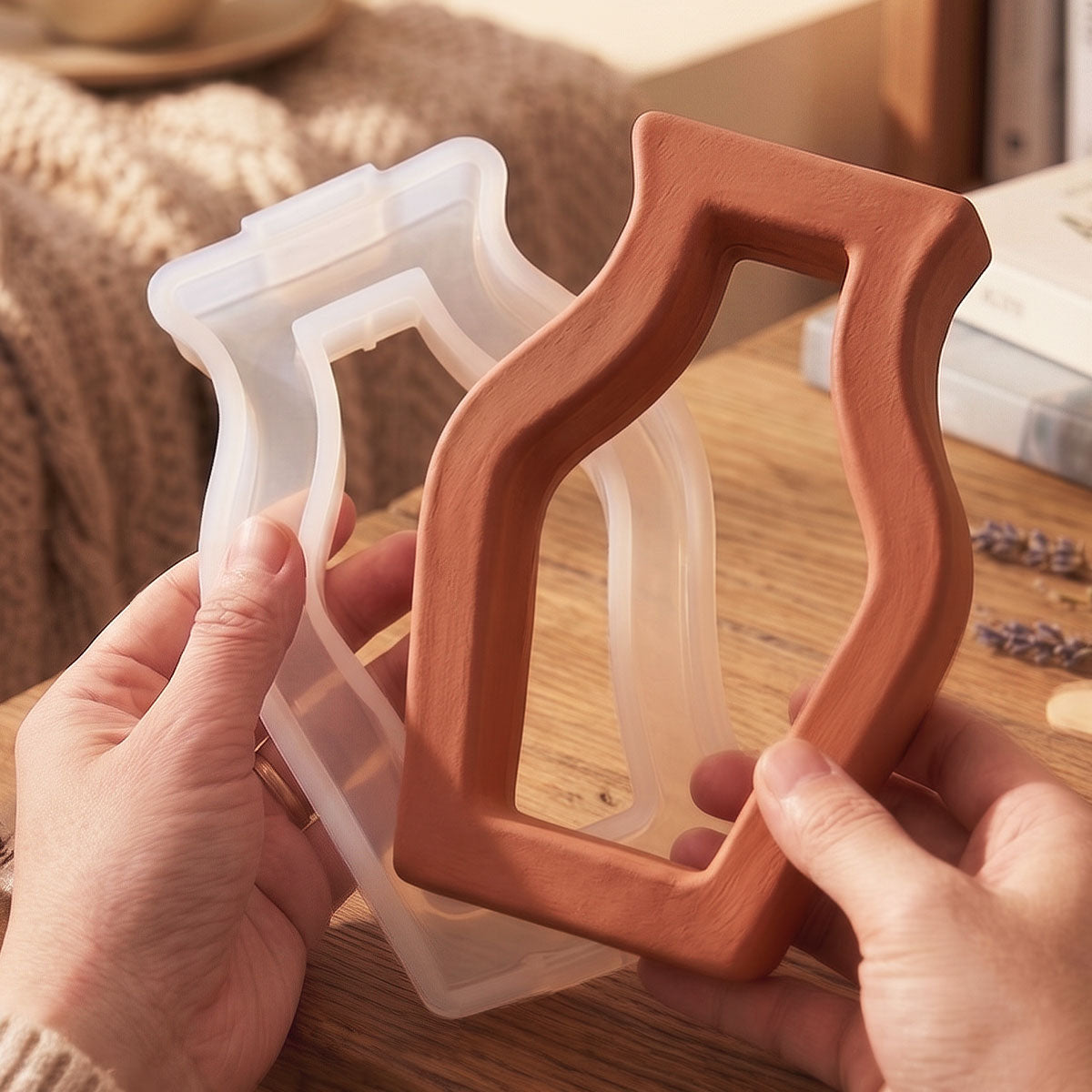 Decorative Flower Holder with Vial – Aqua Kit