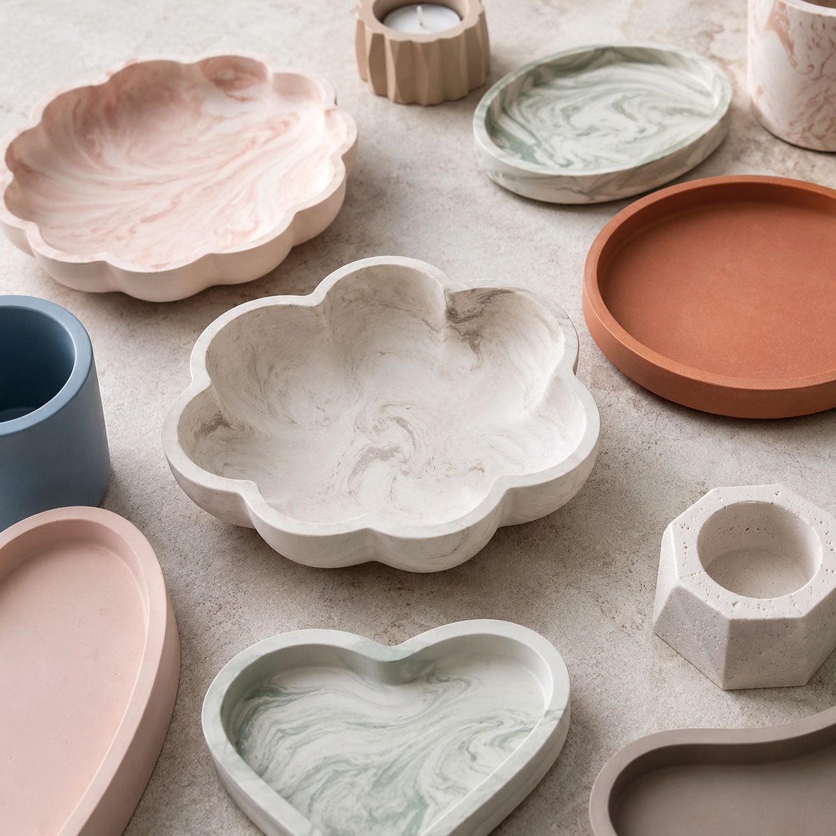 Aqua Pigment – Boho Chic Set, 6 Colours for Aqua Resin and Plaster