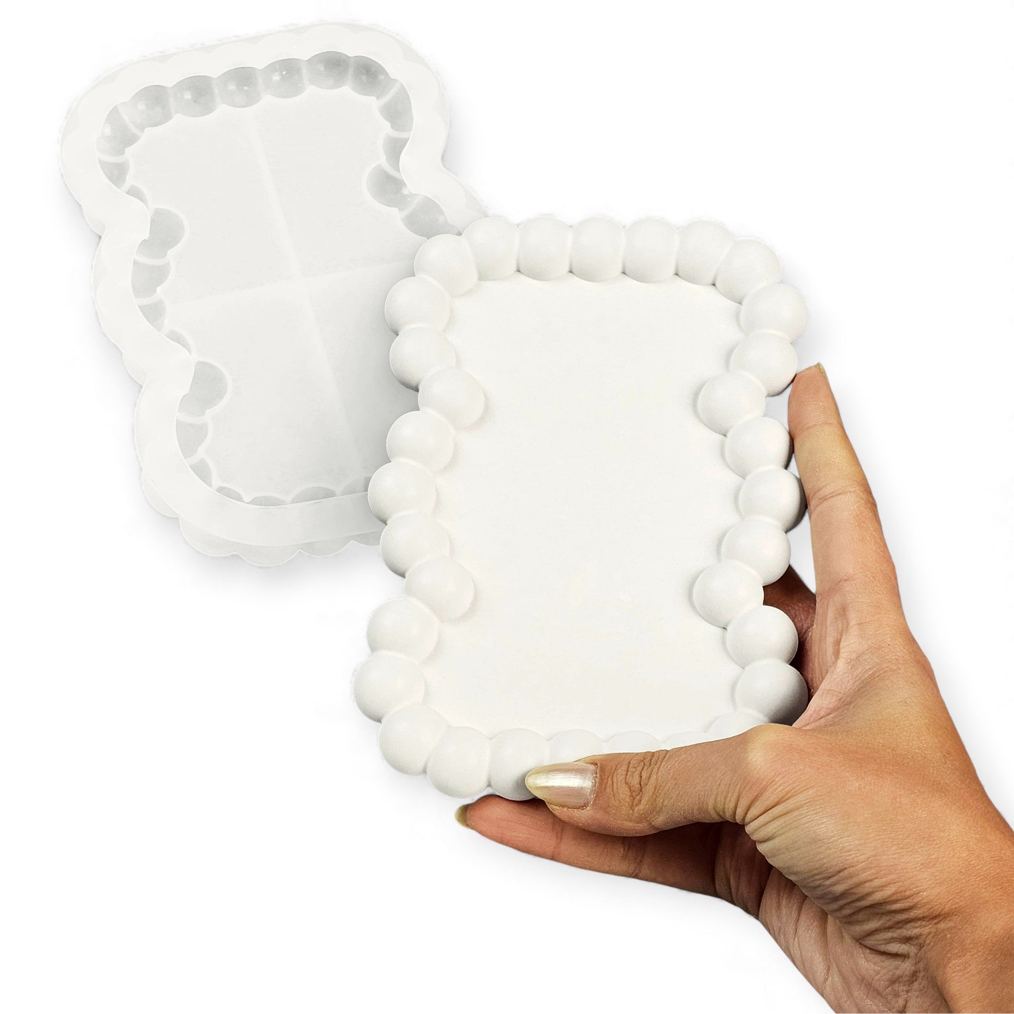 Bubble Coaster Mold – Coaster with Reliefs