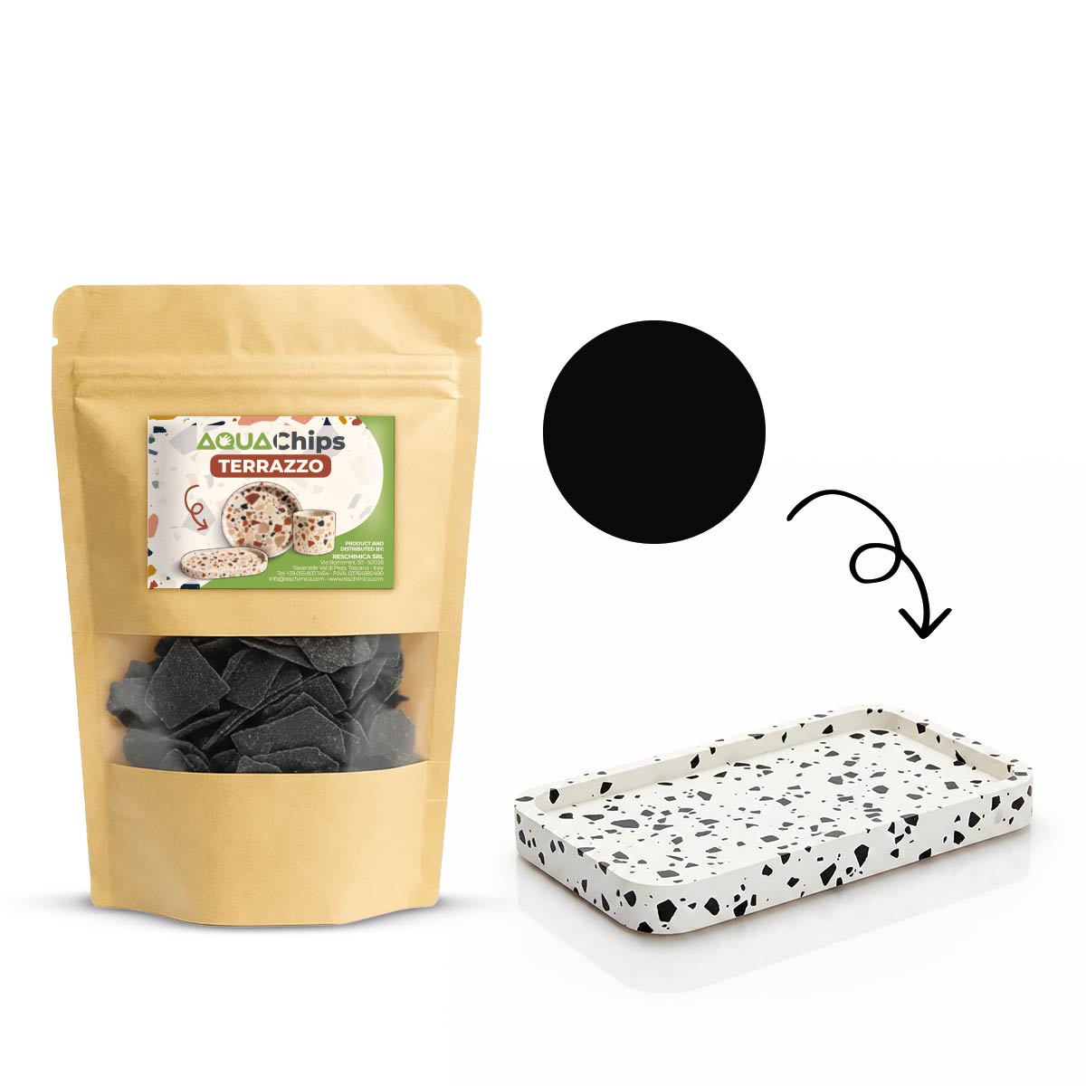 Aqua Chips – Chips colorate Aqua Resin per effetto terrazzo - Aqua Resin