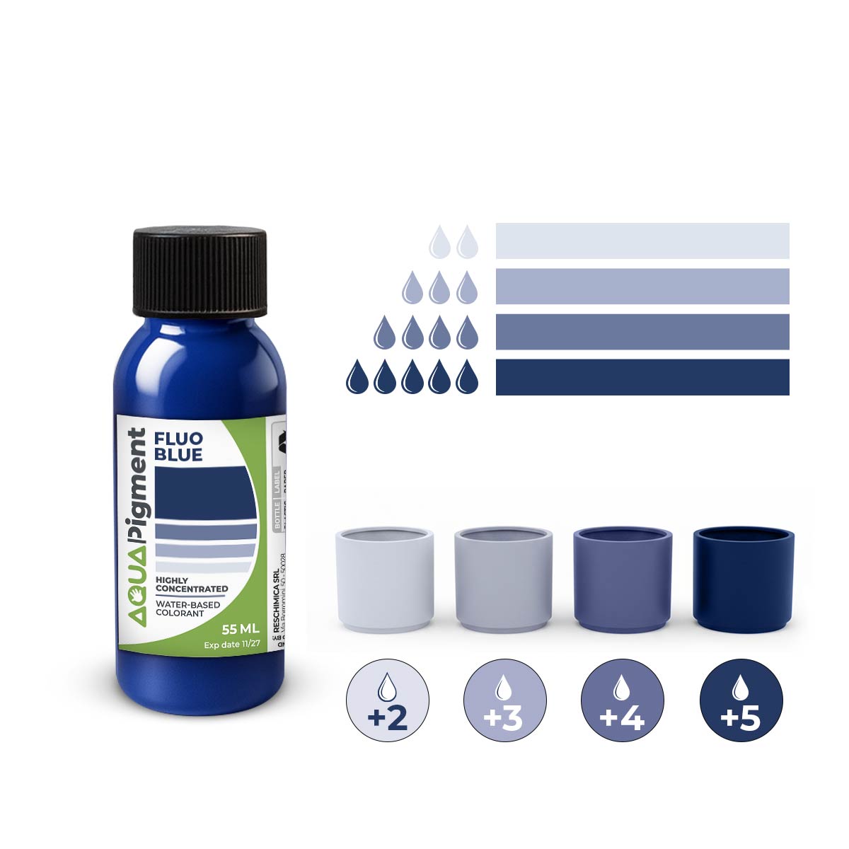 Aqua Pigment – Pigmenti Concentrati per Aqua Resin - Aqua Resin