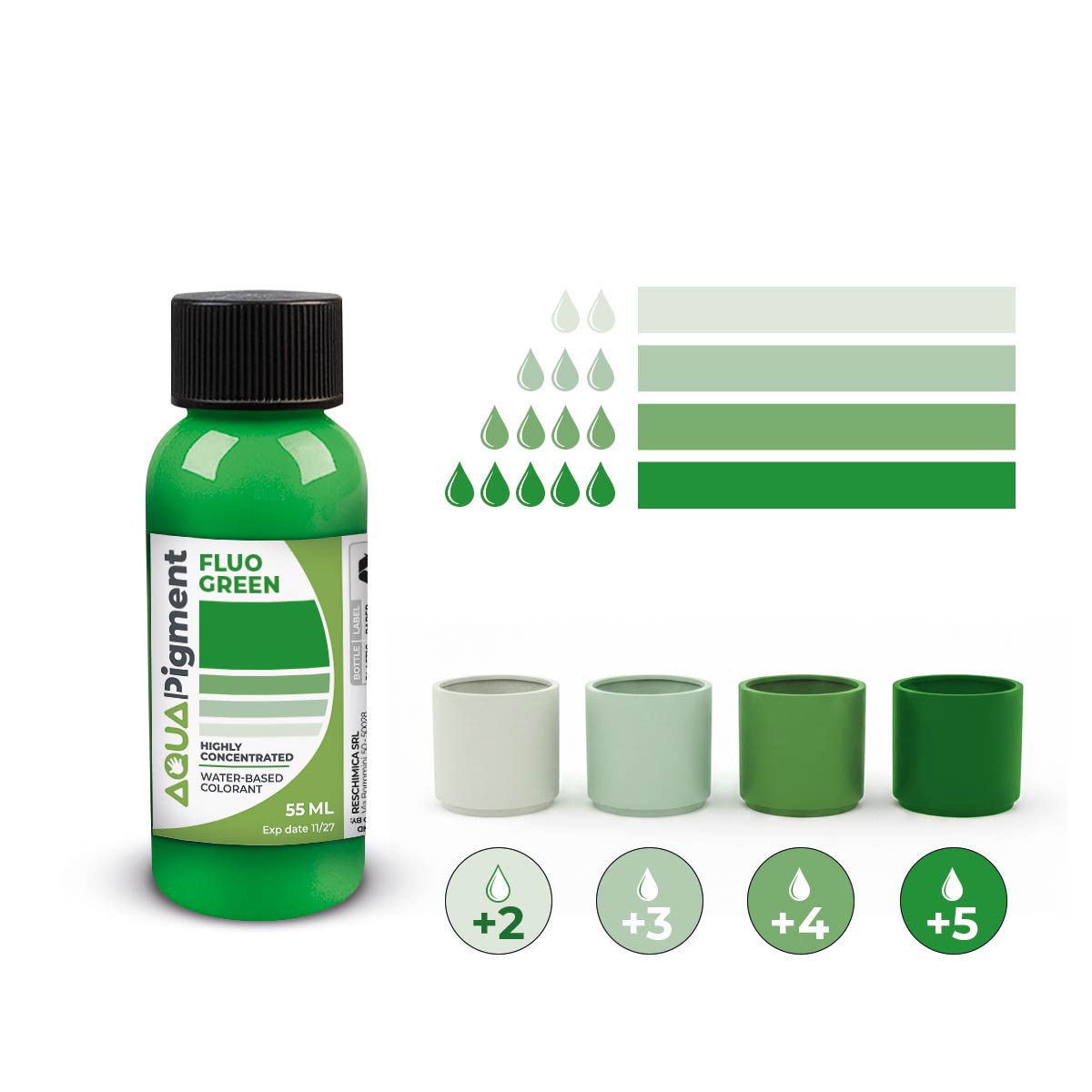 Aqua Pigment – Pigmenti Concentrati per Aqua Resin - Aqua Resin