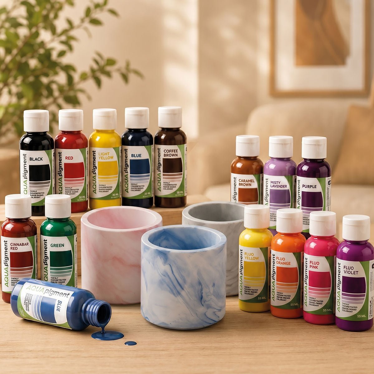 Aqua Pigment – Pigmenti Concentrati per Aqua Resin - Aqua Resin