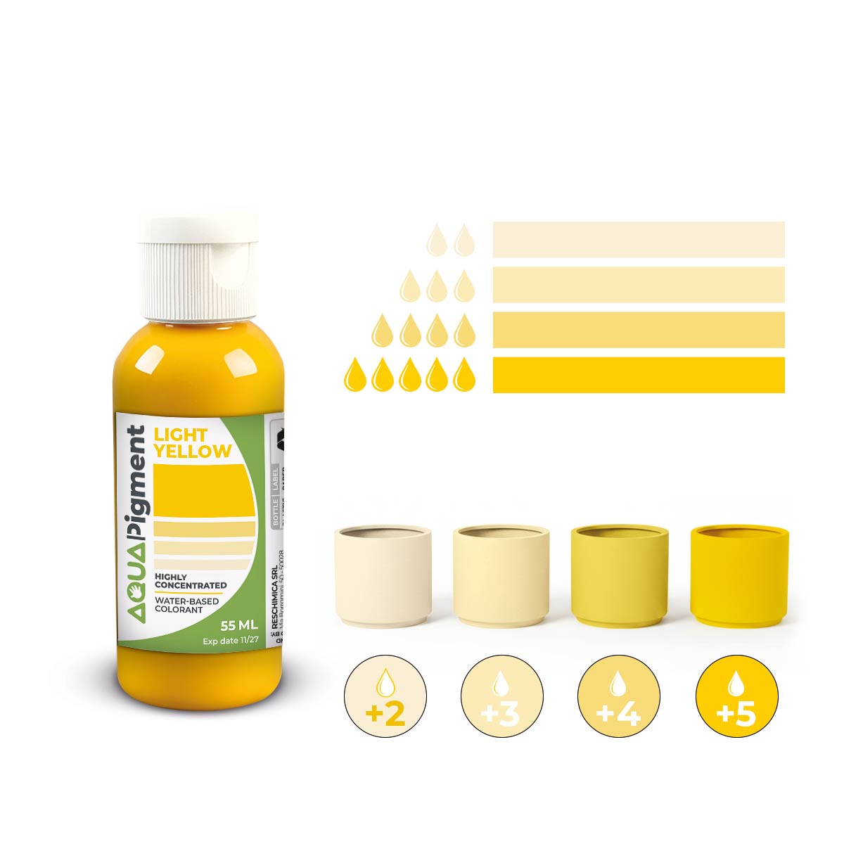 Aqua Pigment – Pigmenti Concentrati per Aqua Resin - Aqua Resin