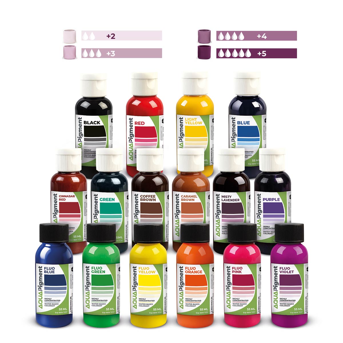 Aqua Pigment – Concentrated Pigments for Aqua Resin