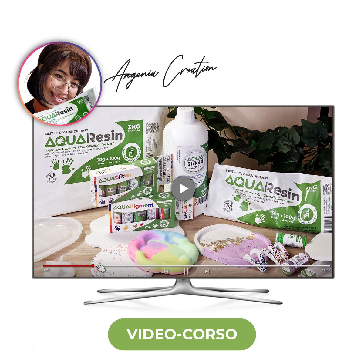 Aqua Resin World with Angenia Creation [free video guide]